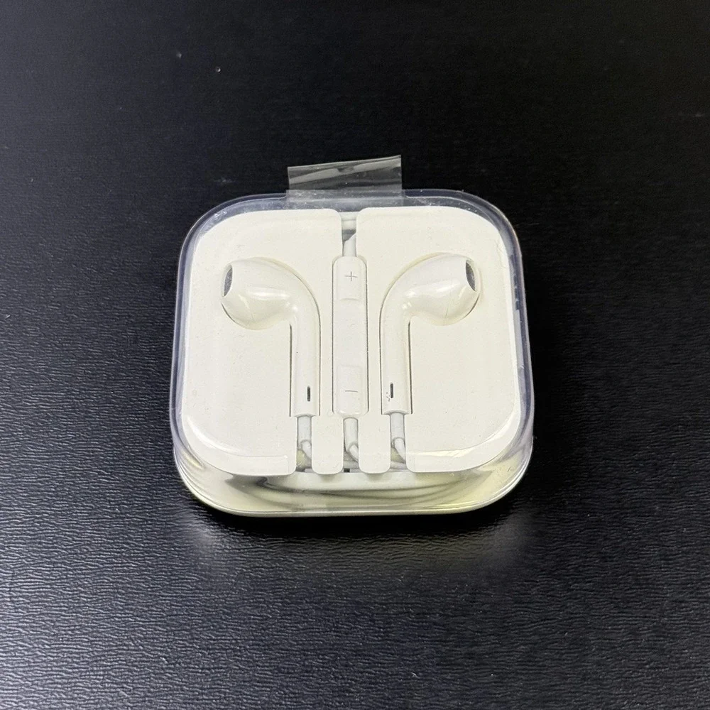 Apple iPhone Wired Earphones Earbuds 3.5mm Jack, OEM Original, Volume Control